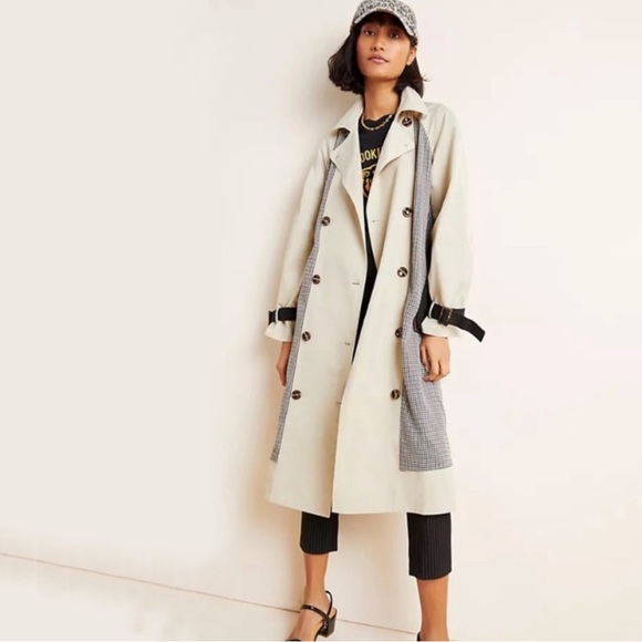 Anthropologie Moon River Natasia Trench Coat - Picture 2 of 16